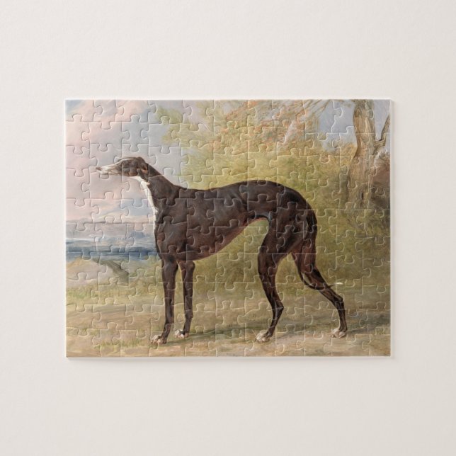 Puzzle Un des lévriers de gain du Fox de ruelle de George (Horizontal)