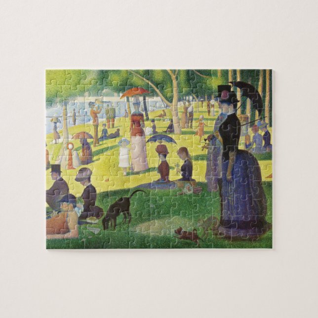 Puzzle Un dimanche à La Grande Jatte par Georges Seurat (Horizontal)