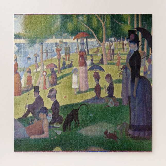 Puzzle Un dimanche à La Grande Jatte par Georges Seurat (Vertical)