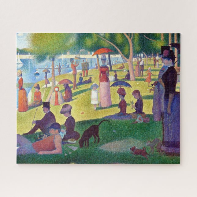 Puzzle Un dimanche après-midi à La Grande Jatte (Horizontal)