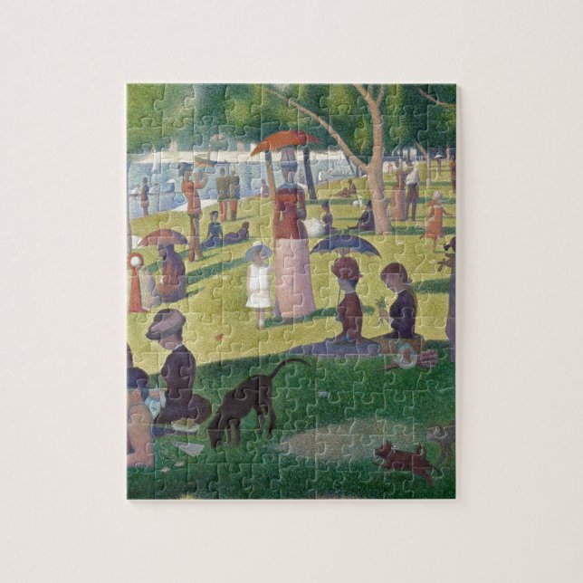 Puzzle Un dimanche après-midi sur l'île de La Grande Jatt (Vertical)