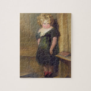 Puzzle Un enfant vilain (huile sur la toile)
