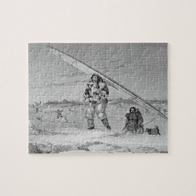 Puzzle Un Eskimaux d'Igloolik, portant un jacke (Horizontal)