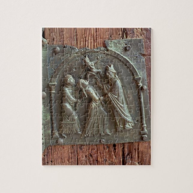Puzzle Un exorcisme, panneau de la porte droite, 12ème (Vertical)