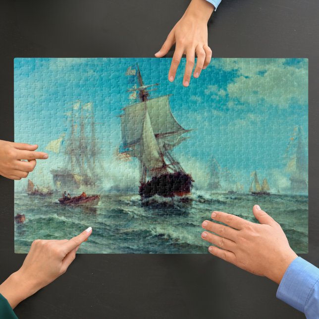 Puzzle Un hommage historique : la première reconnaissance (Créateur téléchargé)