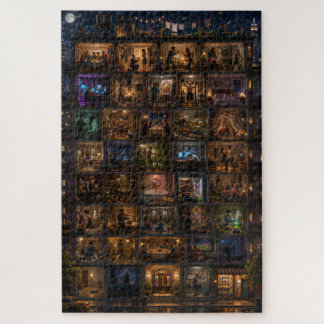 Puzzle Un immeuble, 100 vies - Premium 1000 pièces de vil