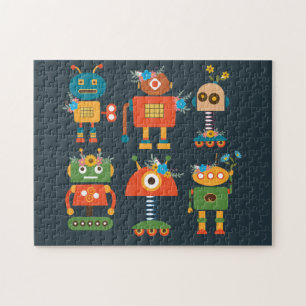 Puzzle Un joli robot pour enfants
