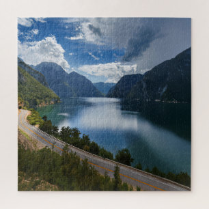 Puzzle Un lac sereine