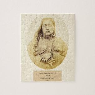 Puzzle Un lama tibétain dans Pemianchi, Thibet, 19ème