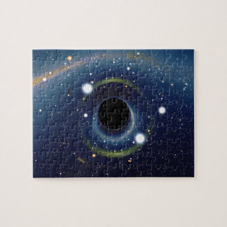 Puzzle Un trou noir devant le Grand Nuage Magellanique