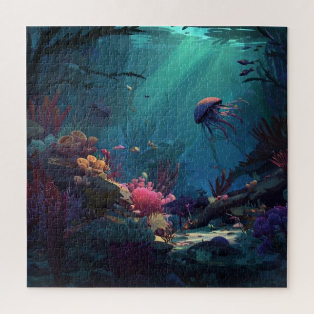Puzzle Under The Sea (Vertical)