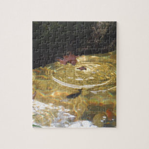Puzzle Underwater Trout feeding in Smoky Mountain creek