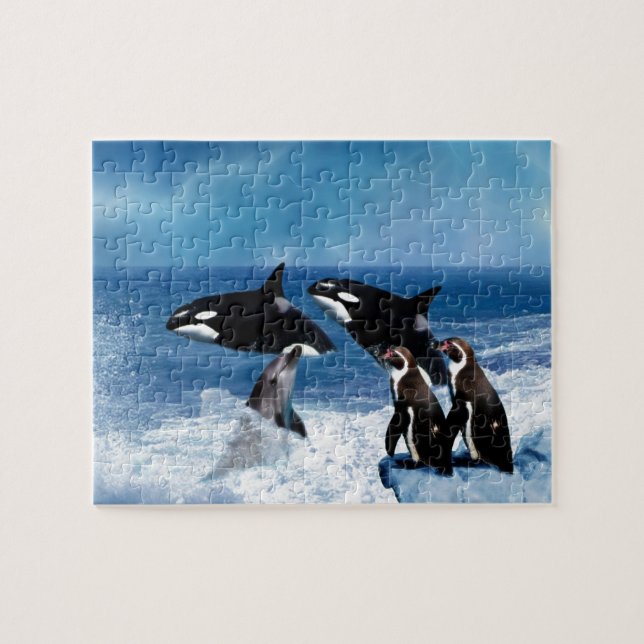 Puzzle Une baleine d'un monde (Horizontal)