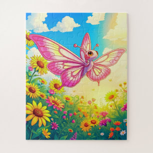 Puzzle Une charmante créature aux allures de papillon
