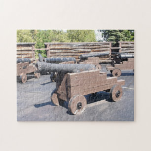 Puzzle Une collection de canons