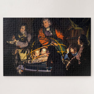 Puzzle Une conférence de philosophe sur le système solair