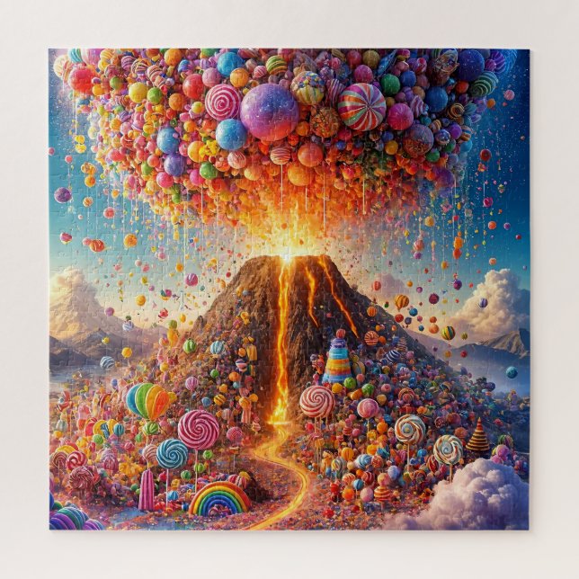 Puzzle Une éruption de bonbons dans un pays des merveille (Vertical)