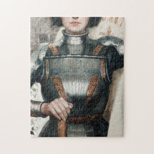 Puzzle Une gravure de Jeanne d'Arc en 1903 (Vertical)
