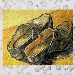 Puzzle Une paire de sabots en cuir par Vincent van Gogh