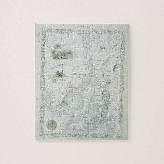 Puzzle Une partie d'Australie du sud, d'une série du (Vertical)