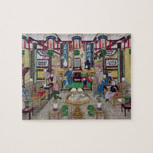 Puzzle Une salle dans la Chambre de M. Kong, un négociant