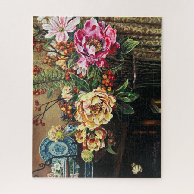 Puzzle Une soirée tranquille au Kingdom Café - (Vertical)