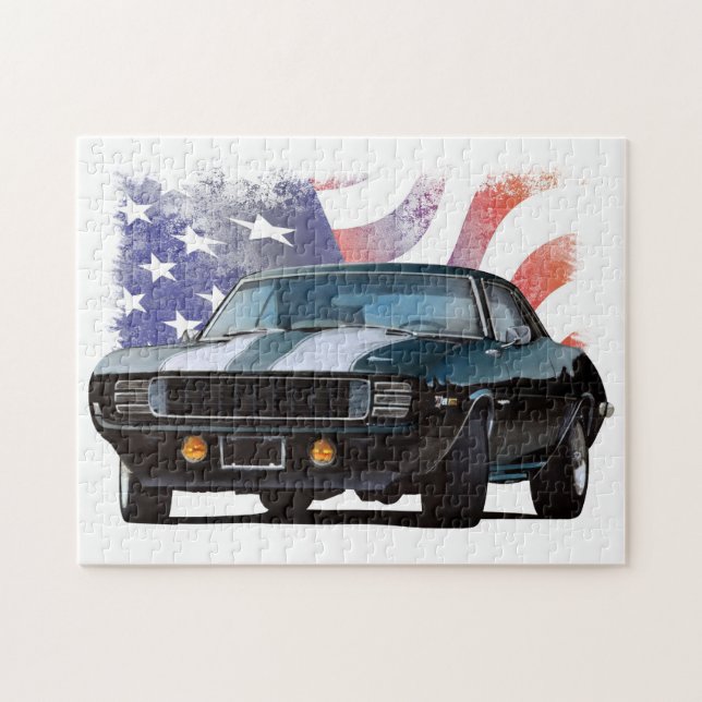 Puzzle Une voiture américaine de muscle (Horizontal)