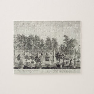 Puzzle Une vue d'Orangerie, jardin a de seigneur