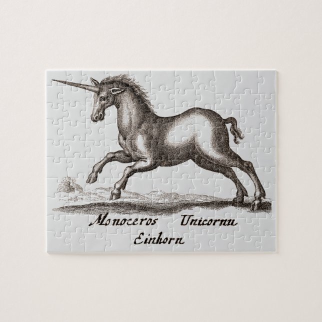 Puzzle Unicorn Classic Running Magic Woodland Créature (Horizontal)