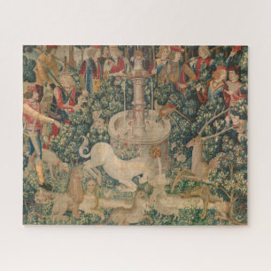 Puzzle Unicorn est trouvé, Tapisserie médiévale
