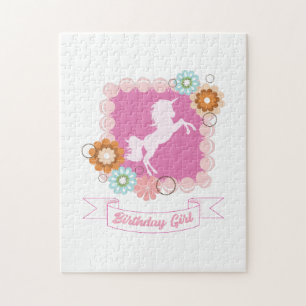Puzzle Unicorn Girls Birthday Party