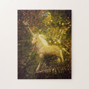 Puzzle Unicorne d'or