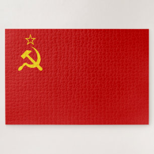 Puzzle Union soviétique (URSS) (marteau communiste et fau