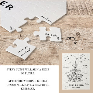 Puzzle unique illustré à la main