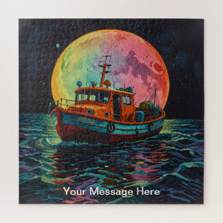 Puzzle Unique psychédélique et amusante personnalisée