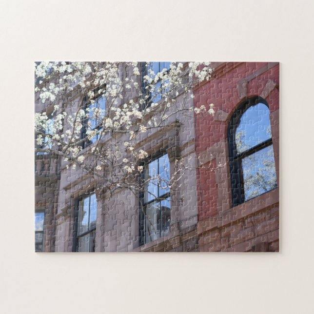 Puzzle Upper West Side Brownstone Manhattan New York City (Horizontal)
