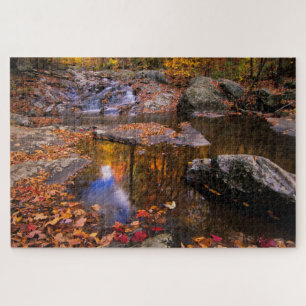 Puzzle Upper Whiteoak Falls, Parc national de Shenandoah,