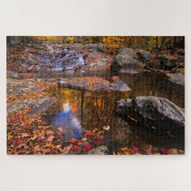 Puzzle Upper Whiteoak Falls, Parc national de Shenandoah, (Horizontal)
