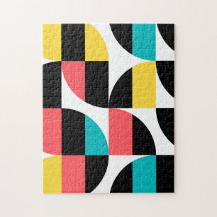 Puzzle Urbain, tendance, coloré, motif graphique moderne