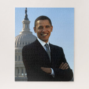 Puzzle US Senator, 44th American President Barack Obama