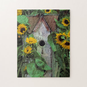 Puzzle USA, Pennsylvanie. Maison d'oiseaux et jardin