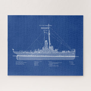 Puzzle USCG Cutter Modoc wpg-46 - ABD
