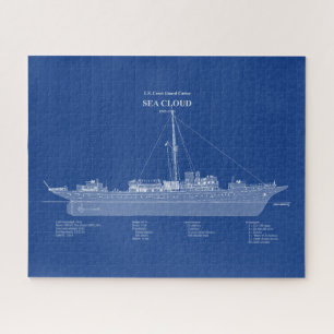 Puzzle USCG Cutter Sea Cloud wpg-284 - ABD