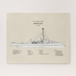Puzzle USCG Cutter Spencer wpg-36 - SBD