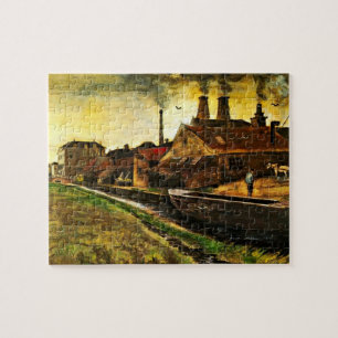 Puzzle Usine sidérurgique à La Haye par Vincent van Gogh