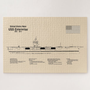 Puzzle USS Enterprise - Plan directeur des expéditions SD