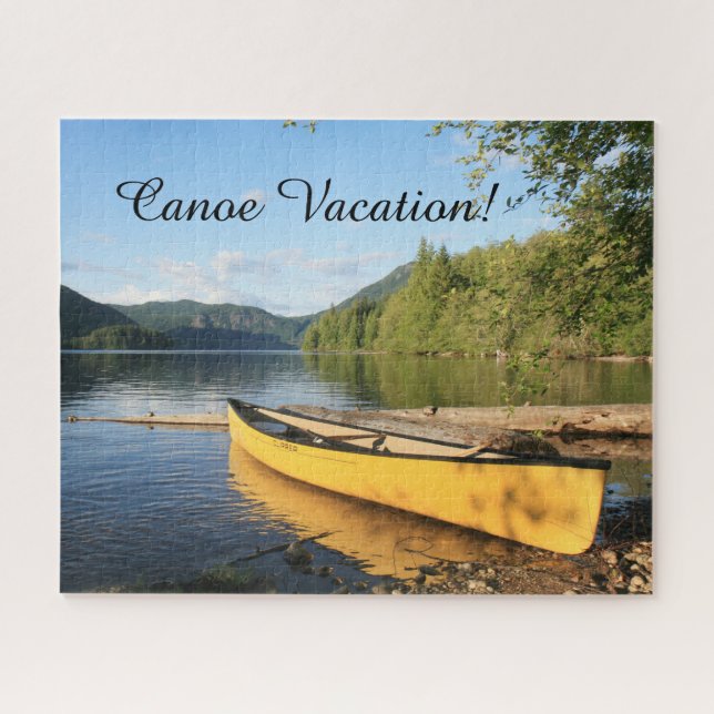 Puzzle Vacances en canot (Horizontal)