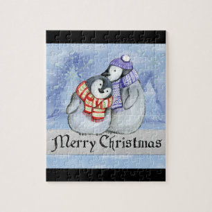 Puzzle Vacances Penquins