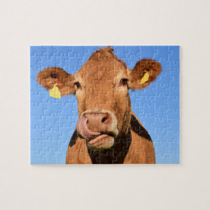 Puzzle Vache mignonne