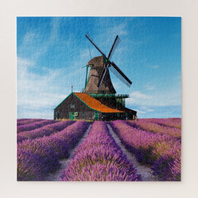 Puzzle Valensole Lavande Champs Provence France (Vertical)